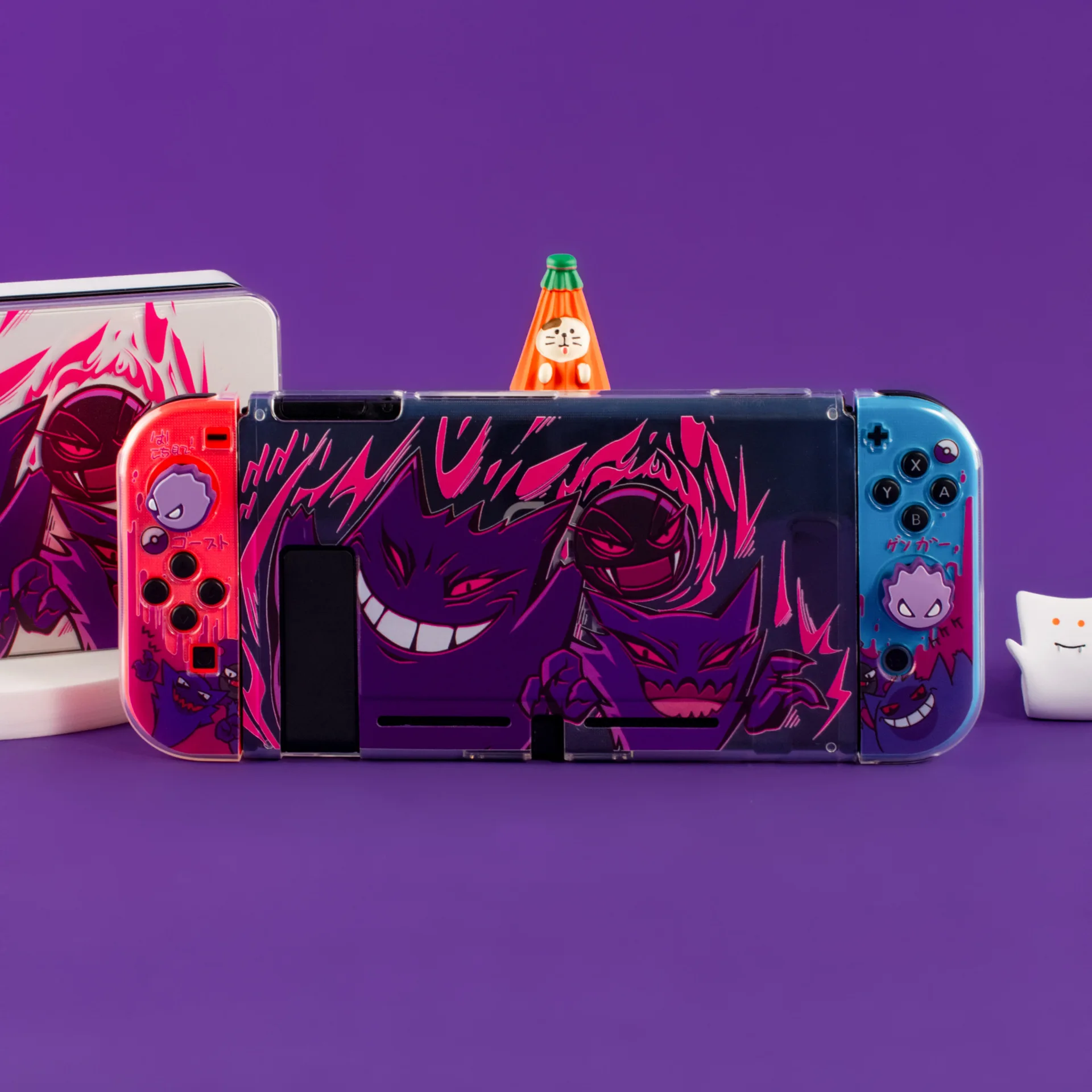 Portable Storage Bag For Nintendo Switch / Switch OLED Console Protective Case Game Theme Waterproof Hard Case for NS/OLED