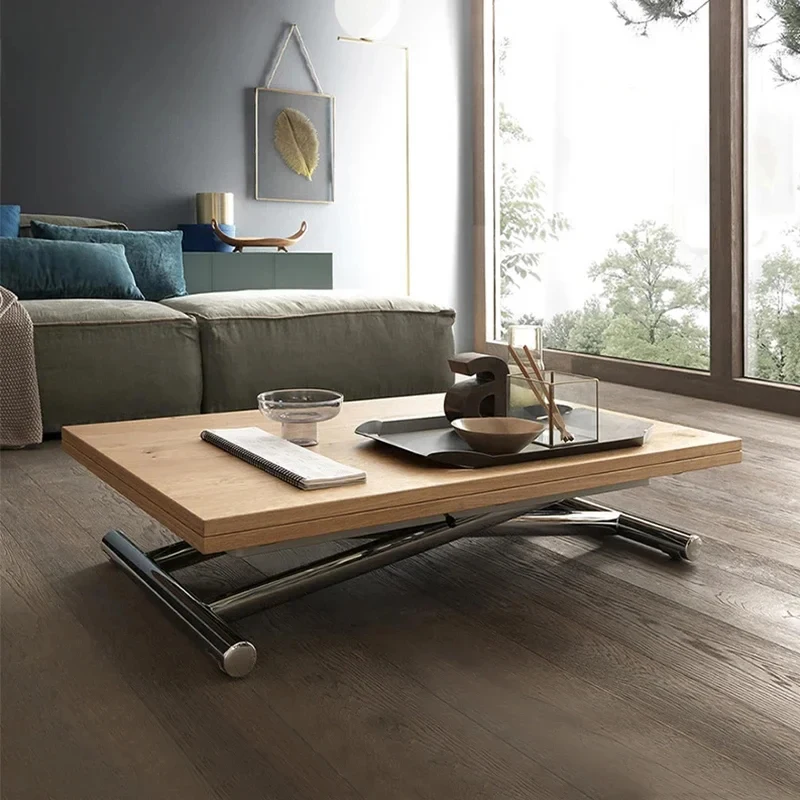high quality h ple, multi-functional lifting coffee , varile integrated dual-purpose, square dining tle