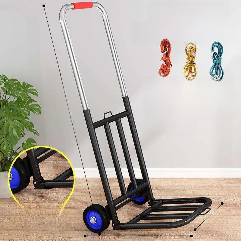 portable-hand-pulled-shopping-cart-vegetable-buying-goods-hauling-stainless-steel-iron-material-retractable-handle-carriage