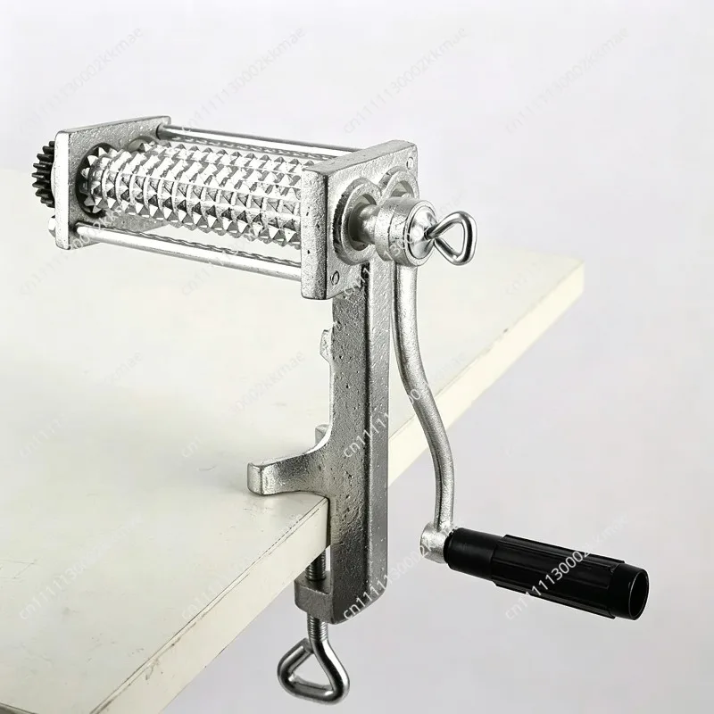 Manual Aluminum Meat Tenderizer Machine Home Small Effort Saving Cast Iron Tenderizer