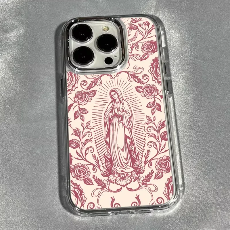 Sacred Buddhism Phone Case For Iphone 17 Air 16 15 Plus 14 13 12 11 Pro Max Advanced Fashion Y2k Case Protective Clear Ins Cover