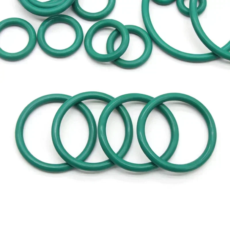 10 قطعة FKM يا خاتم ختم طوقا CS 5.0 مللي متر OD النفط مقاومة ارتفاع درجة الحرارة الفلور المطاط للاستخدام الصناعي 16-100 مللي متر #6