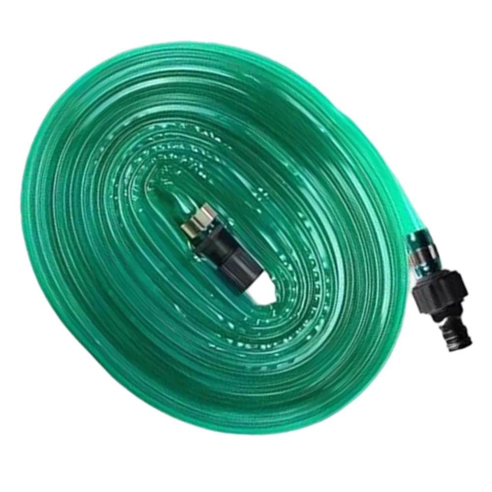 

For Flowers For Garden Flat Soaker Hose PVC Soaker Hose Watering Scenarios Efficient Watering Leakage-resistant