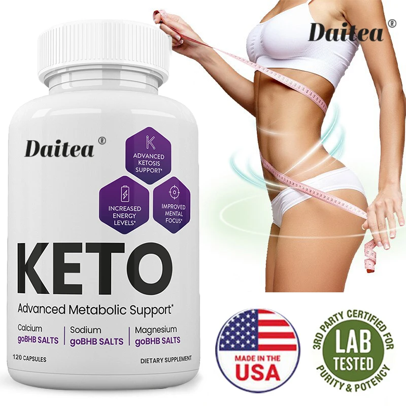 Kapsułki ketogeniczne + oct eliksiru jabłkowego, wspierają kontrolę apetytu, poprawiają trawienie i metabolizm, bez GMO, bezglutenowe