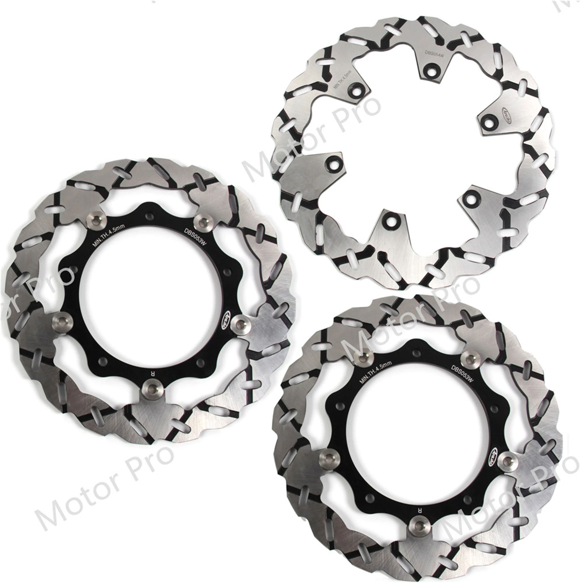 For Yamaha XP T-MAX 500 2004 - 2007 Front Rear Brake Disc Disk Rotor Kit Motorcycle Accessories XP500 T-MAX500 T MAX 2005 2006