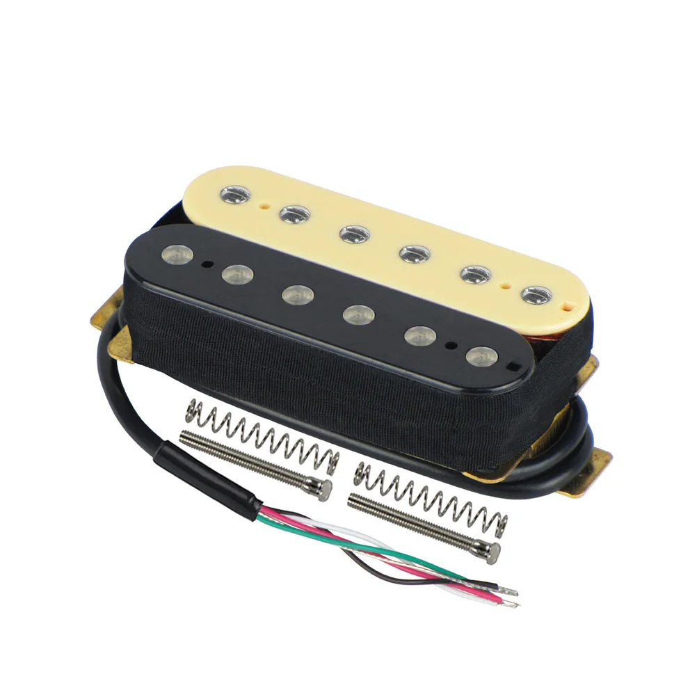 

Double Coil Electric Guitar Pickup Replacement Set Neck Bridge Position Magnet Humbucker High Output Pickup