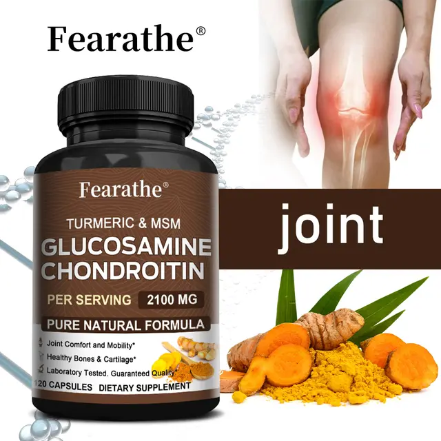 Glucosamine Chondroitin MSM – Joint Support Supplement for Women and