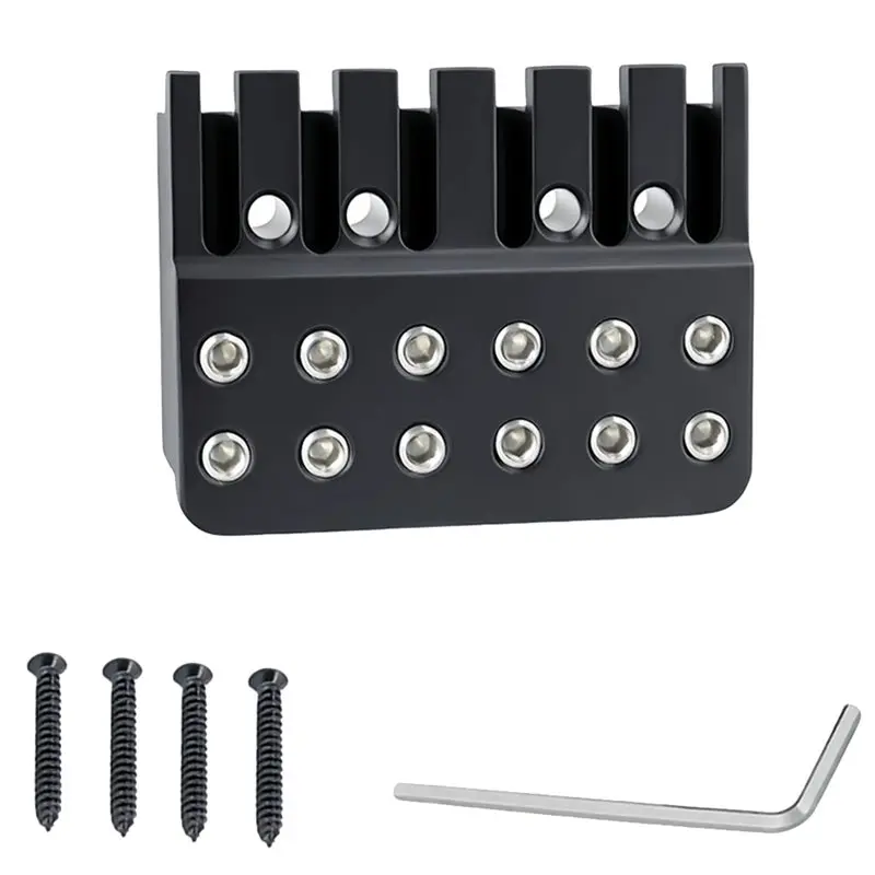 

ABVE - Заменяемые струнные фиксаторы для 6-струнной электрогитары безголового типа, черные