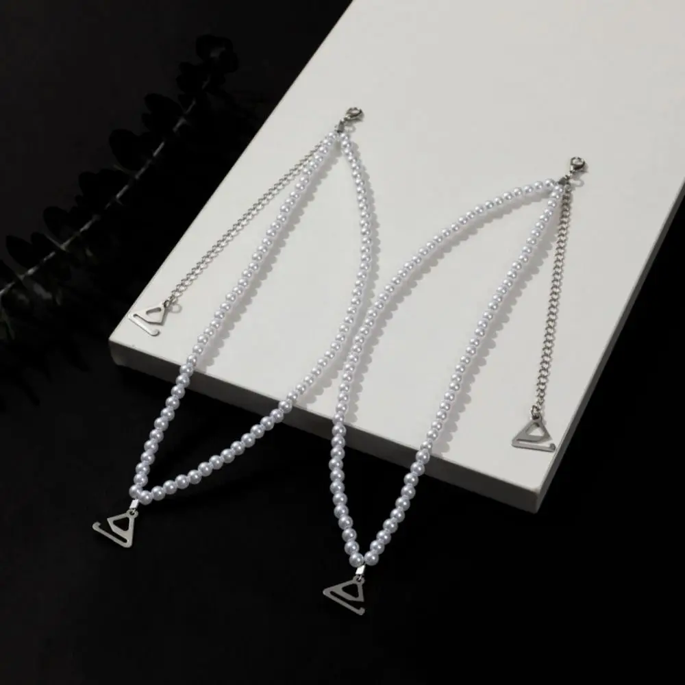 Fashion Bowknot Pearl Bra Straps Beads Charming Bra Shoulder Straps Sweet Clothing Intimates Aniti-slip Underwear Straps Female