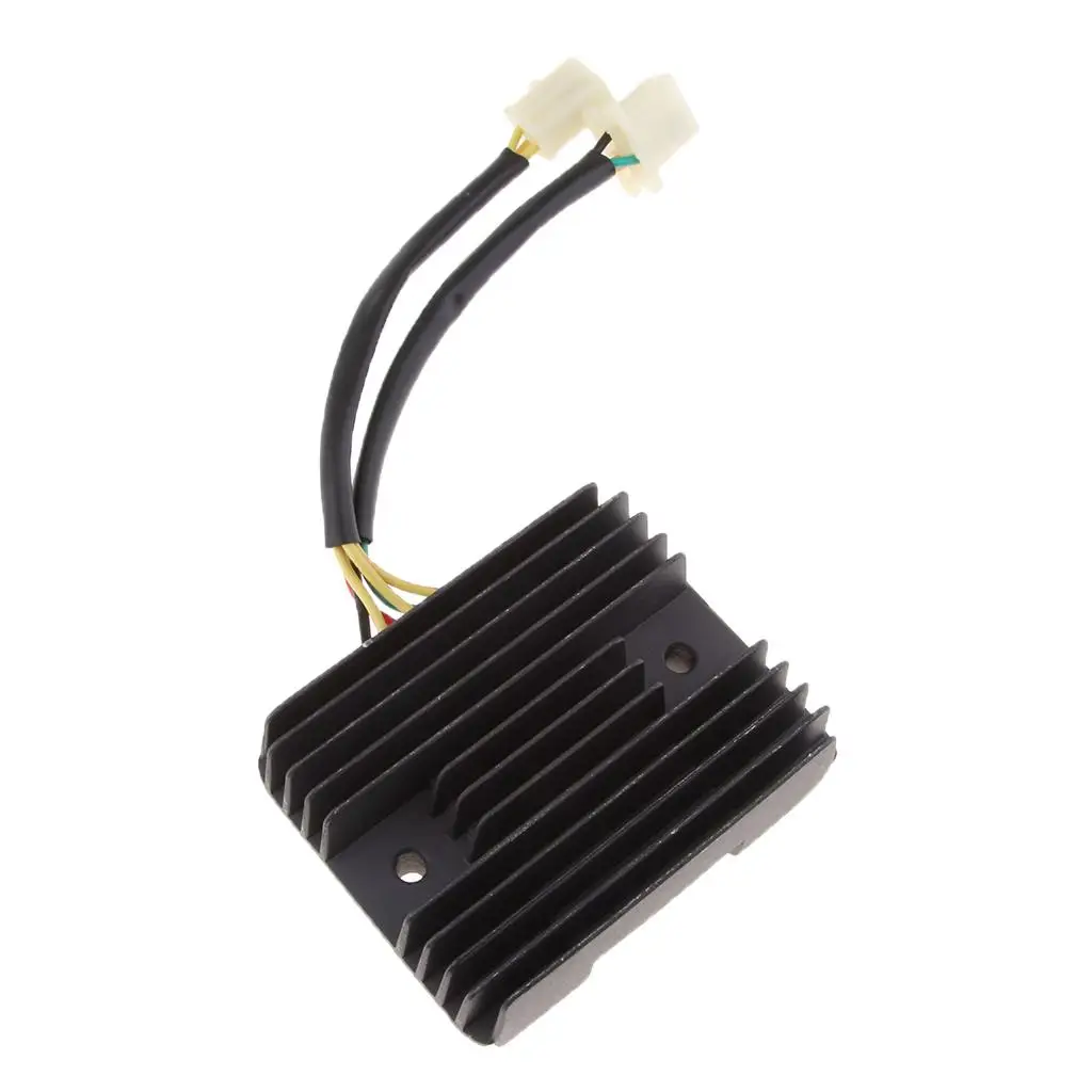 Voltage Regulator Rectifier Black Metal 6 Wire AC DC Unit for CF 250cc Scooter Electric Parts view 2