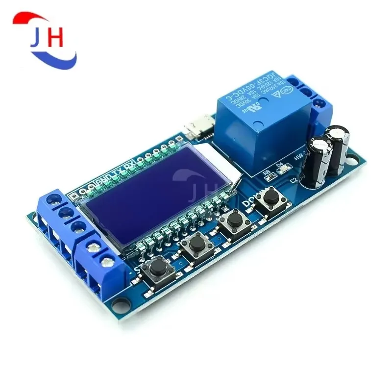 1PCS XYLJ02 One relay module delays power failure disconnects and triggers the delay cycle timing circuit switch XY-LJ02