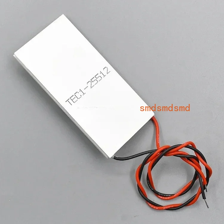 TEC1-25512 Thermoelectric Cooler Semiconductor Refrigeration Heat-sink Cooling 40x80mm