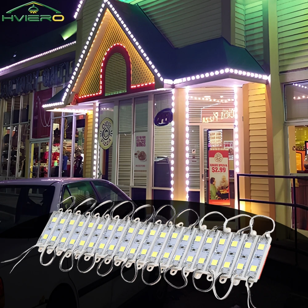

Mini Led Lamps 20pcs 5054 Smd Dc 12v Waterproof High Brightness LED Module For Home Garden Decoration Diy Lighting Strip Outdoor