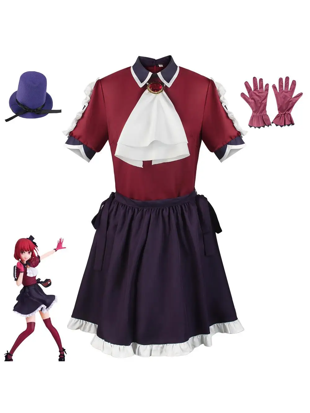 

Костюм для косплея на Хэллоуин, детская одежда для выступлений, MEM Chi Star Ruby, женский традиционный китайский костюм для косплея, сценический наряд