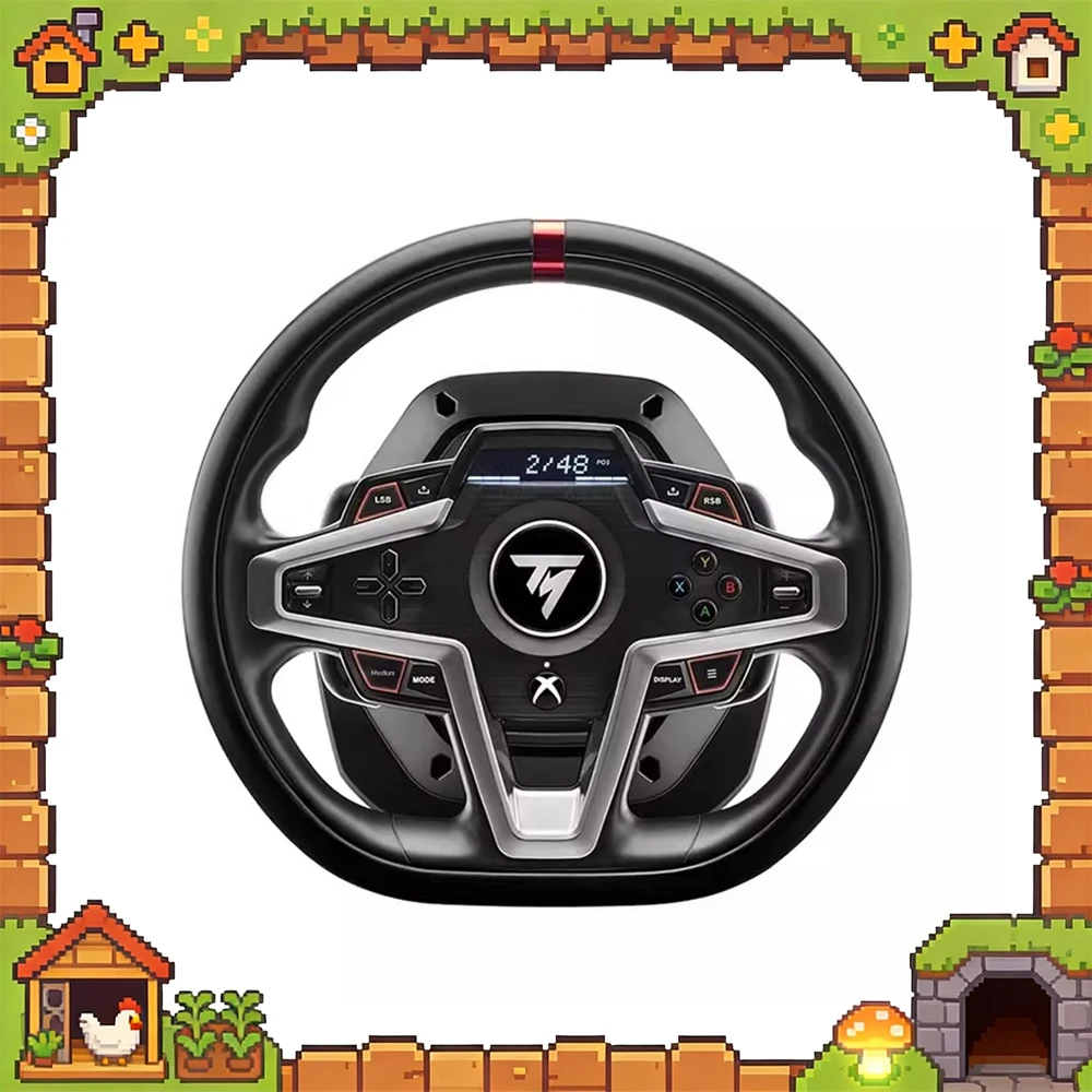 

Игровой руль-симулятор THRUSTMASTER T248X с динамической силовой обратной связью, гибридной системой привода и магнитными педалями