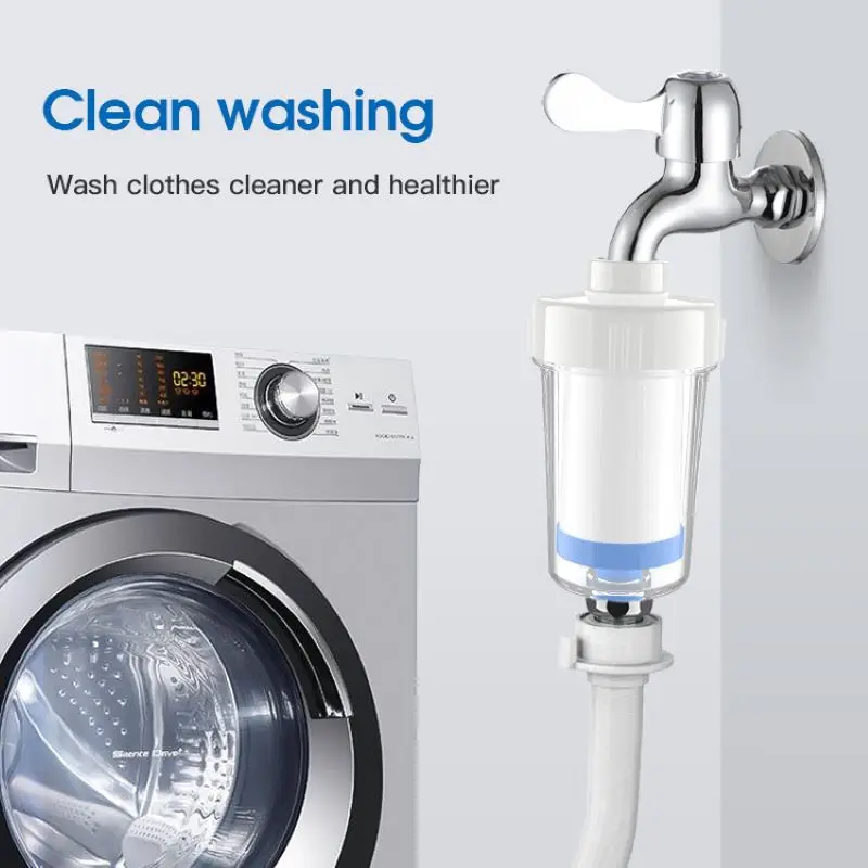 Prefilter Washing Machine Filter,Faucet Washing Machine Shower Scale Water Filter Water Purifier,Shower Filter Replacement