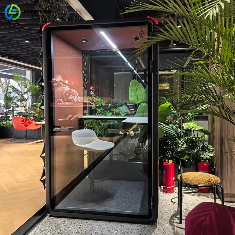 Customized Rust-Proof Soundproof Chamber Acoustic Office Pod Cabin with Anti-Corrosion Material Long Lifespan