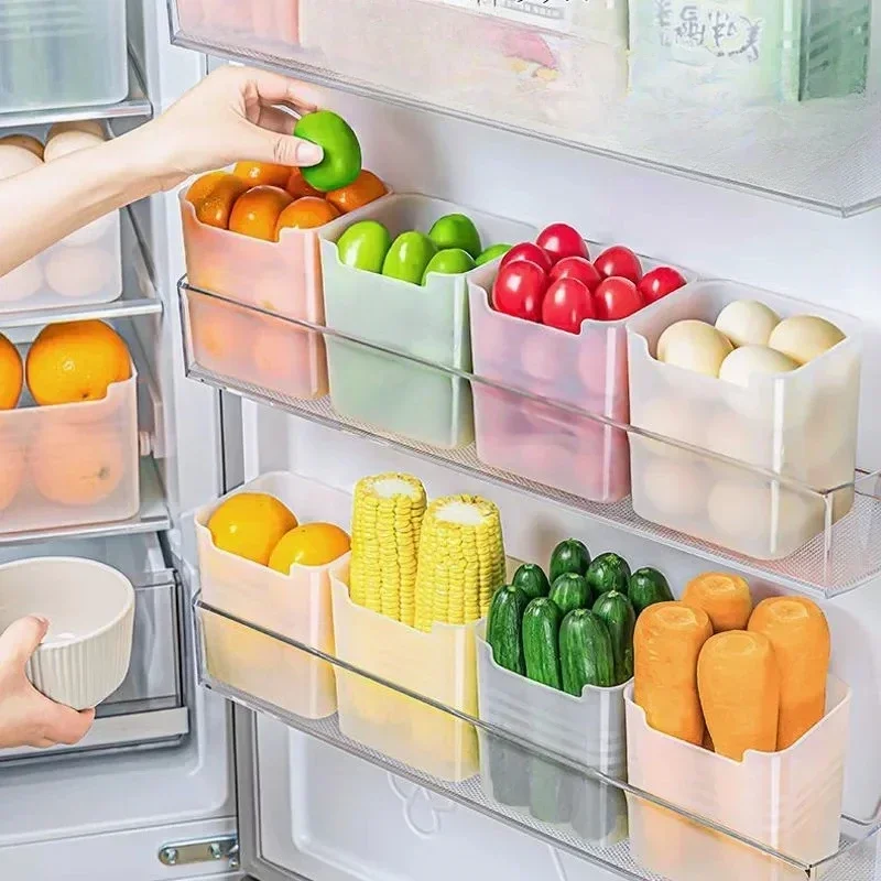 Refrigerator Food Fresh Storage Box Fridge Side Door Fruit Vegetable Spice Food Case Container Kitchen Organizer Storage Boxs