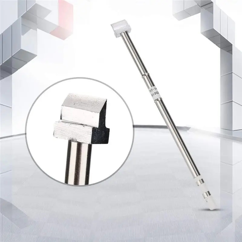 SUINE-T12 Shovel-Shaped Iron Tip Electric Soldering Iron Tip DIY Soldering And Desoldering Tool Pure Copper Soldering Head