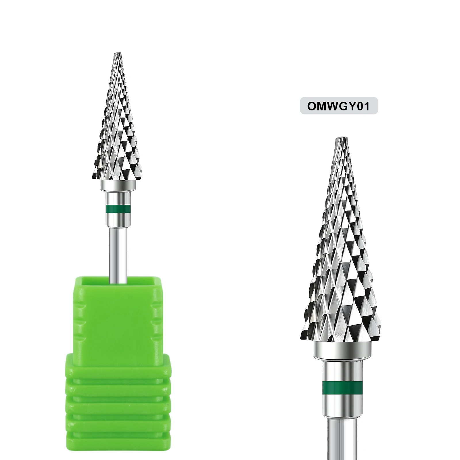 1pcs Wolfraam Staal Nail Cuticle Boren Carbide Draaien Elektrische Keramische Frees Voor Manicure Gel Polish Remover