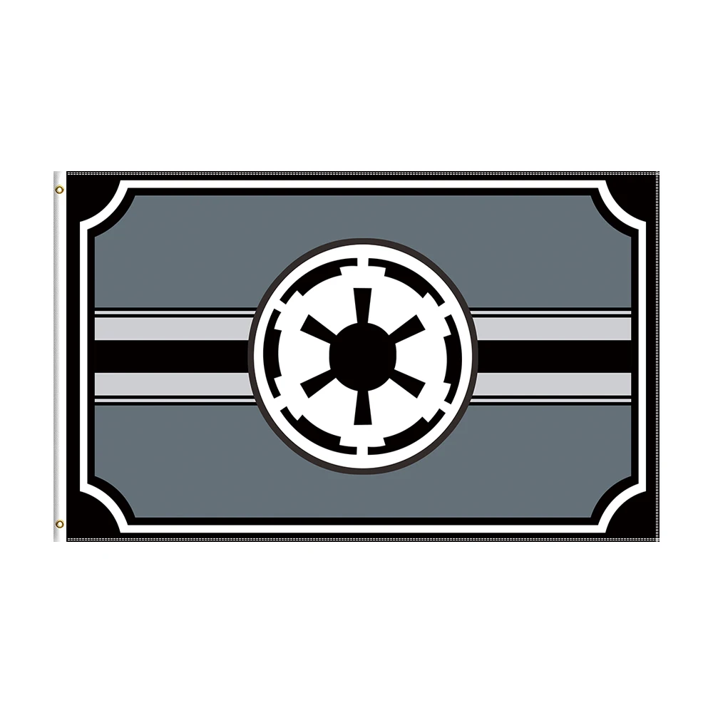 3x5 Ft Galactic Empire Rebel Alliance Flag for Decor