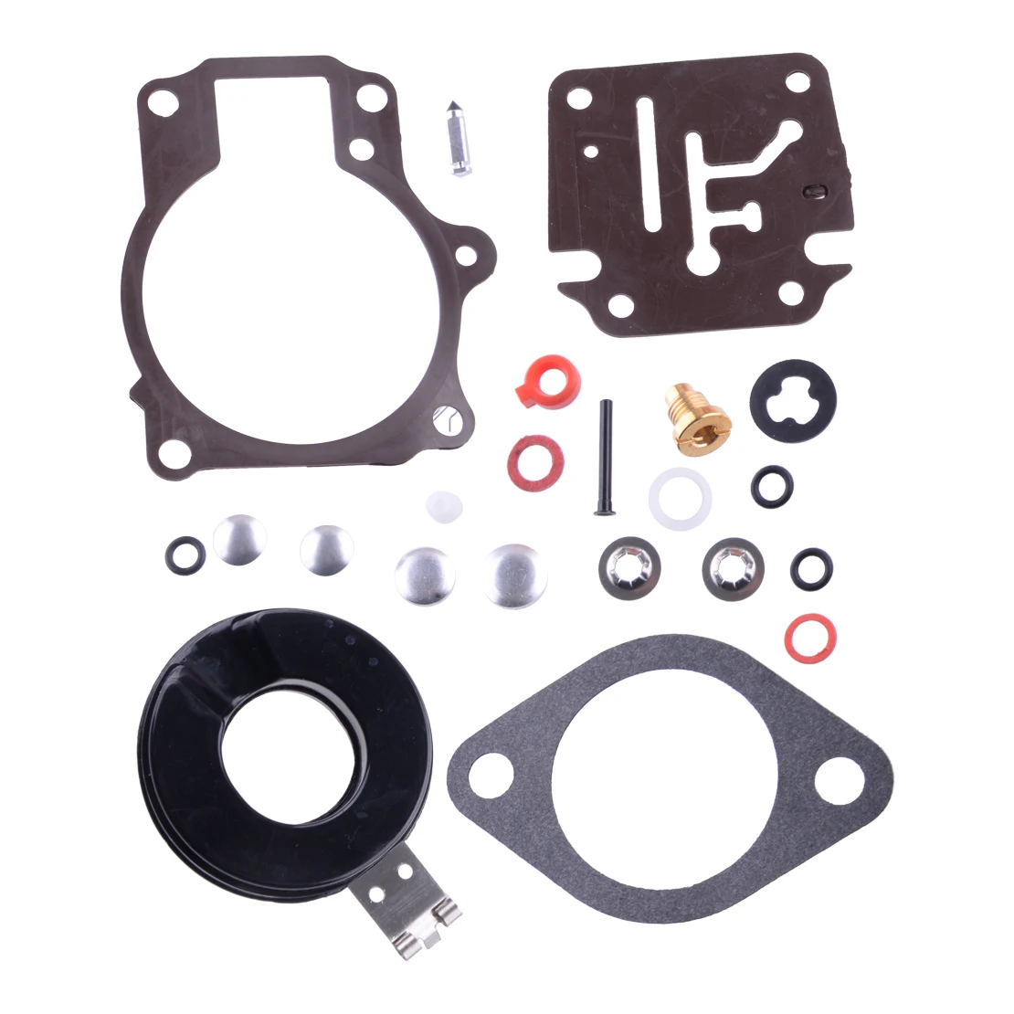 

1 Set 396701 Carburetor Rebuild Repair Kit Fit For Johnson Evinrude 18 20 25 28 30 35 40 45 48 HP 392061 398729 18-7222 18-7042