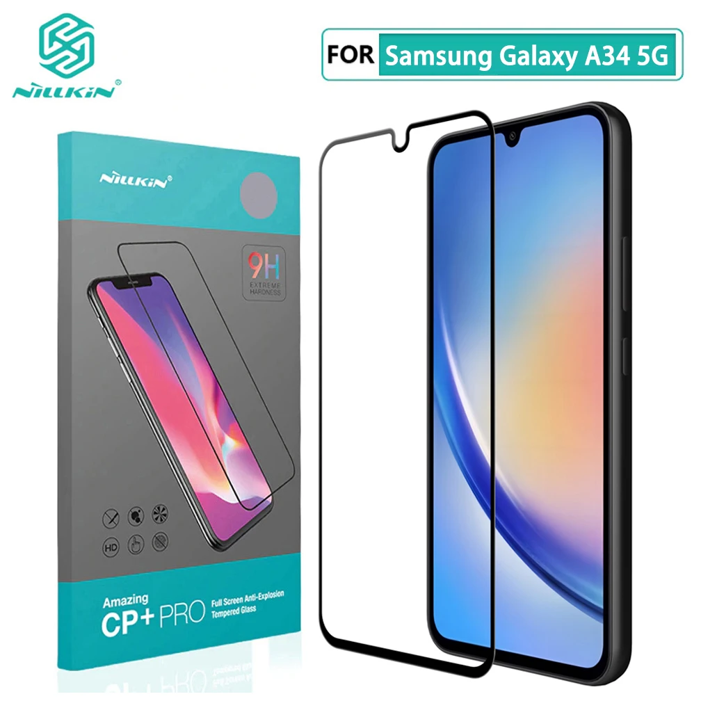 For Samsung A34 Glass Nillkin CP+Pro Screen Protector Film For Samsung Galaxy A34 5G Tempered Glass