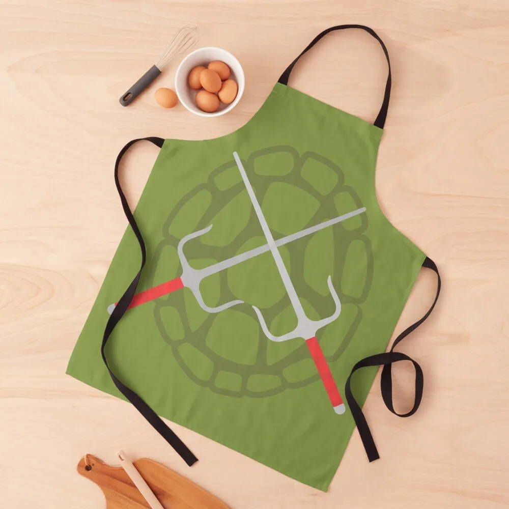 

TMNT Raphael Apron Bib For Kitchen Novelties Kitchen And Home Kitchen Novel Accessories manicurist Apron