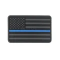 USA Gray Blue Line