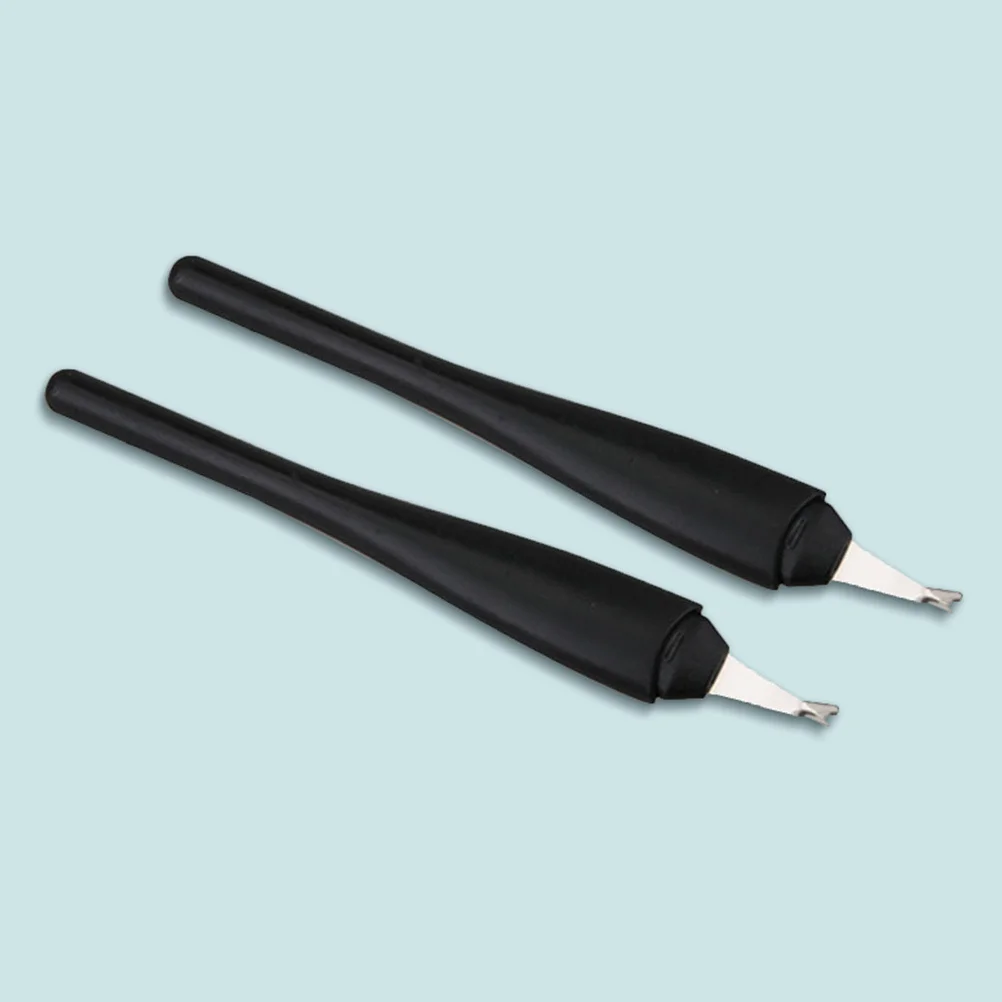 

5Pcs Dead Skin Fork Cuticle Remover Nail Dead Skin Pusher Professional Nail Art Tool Stainless Steel Manicure Pedicure Trimmer