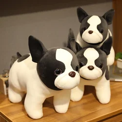 1pc 25cm Cute French Bulldog Plush Doll Stuffed Bulldog Plush Puppy Animal Toys for Soft Throw Pillow Baby Kids Birthday Gift