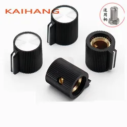 10PCS 13×14mm Plastic knob cap Potentiometer Encoder Knob cap Electronic device switch cap round hole 6mm