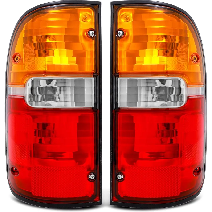 

Tail Light Assembly Fit For 19952000 Tacoma 1995 1996 1997 1998 1999 2000 Tacoma Tail Light Rear Lamp with Chrome Trim for En