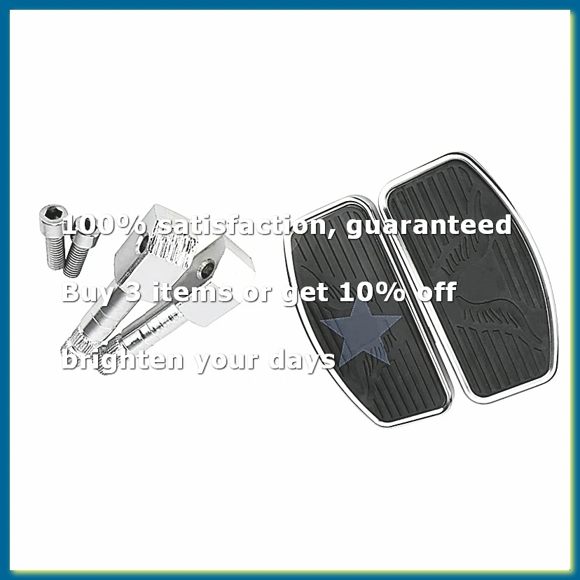 Motorcycle Universal Front Foot Rider Driver Footrest Floorboards for VTX V-STAR Drag Star
