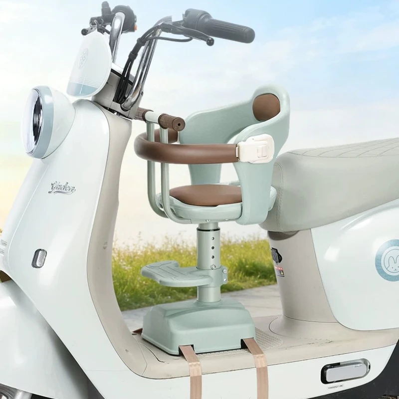 Bicycle Child Seats Front Facing Baby Universal Front Mounted Child Electric Scooter Seat 7 Months To 8 Year Old Motorcycle Seat