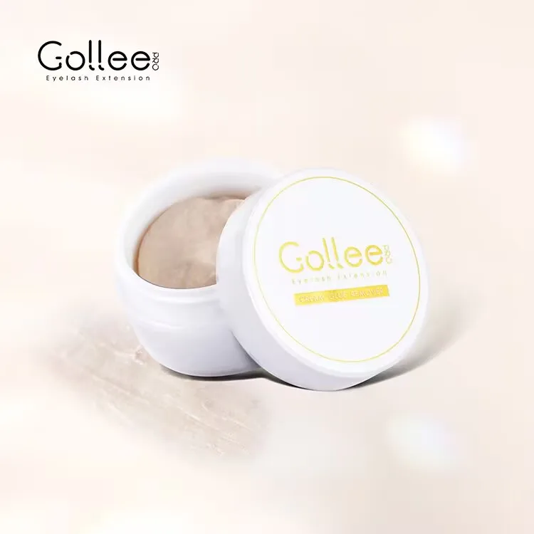 1pcs Gollee 15g Cream Remover for Lashes No Stimulation Eyelash Extension Glue Remover Fruit Flavor Cream Makeup Tool Supplies