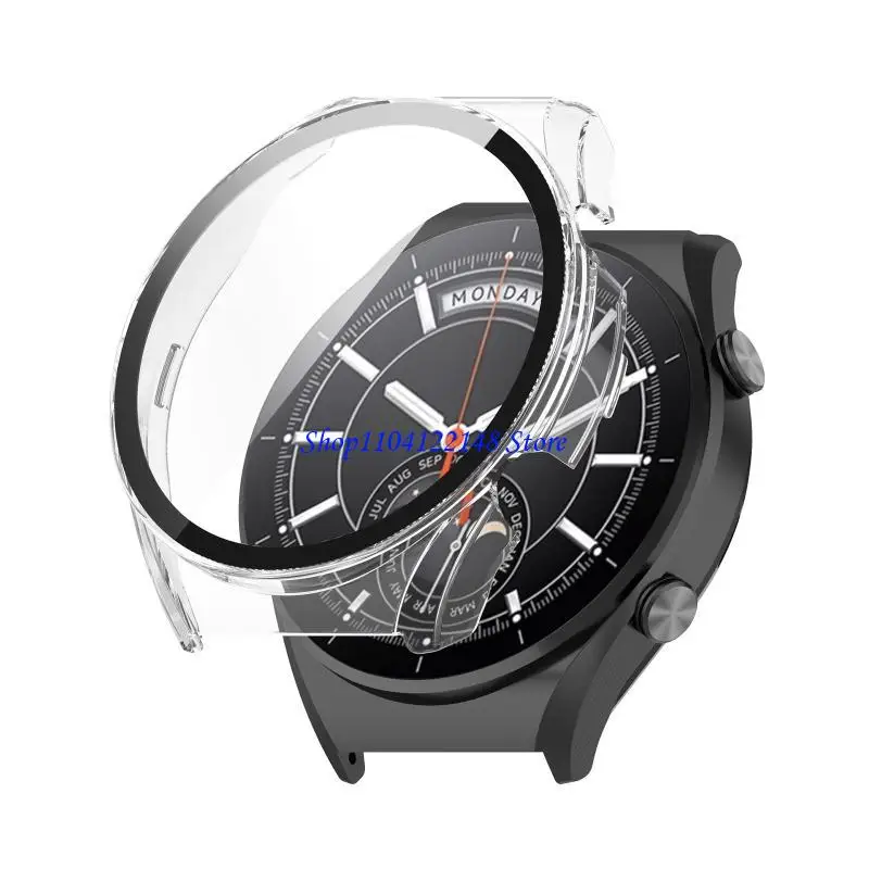 P9FA for Case for Shell One-piece Screen Protective Cover Anti-scratch for Watch