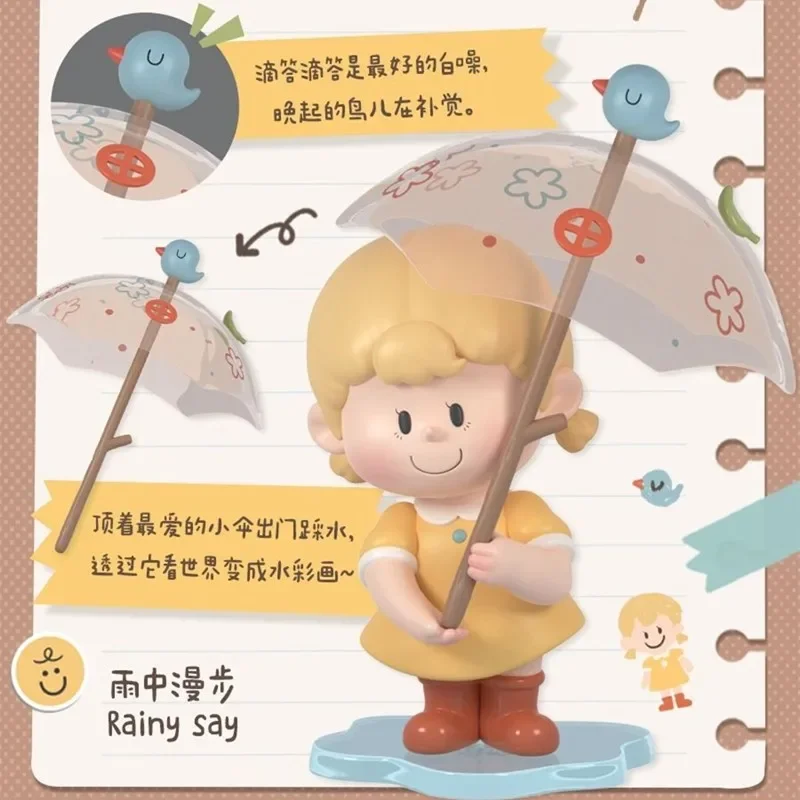 

Lulupie Little Thoughts Series Blind Box Toys Guess Bag Mystery Box Mistery Caixa Action Figure Surpresa Cute Model Birthday