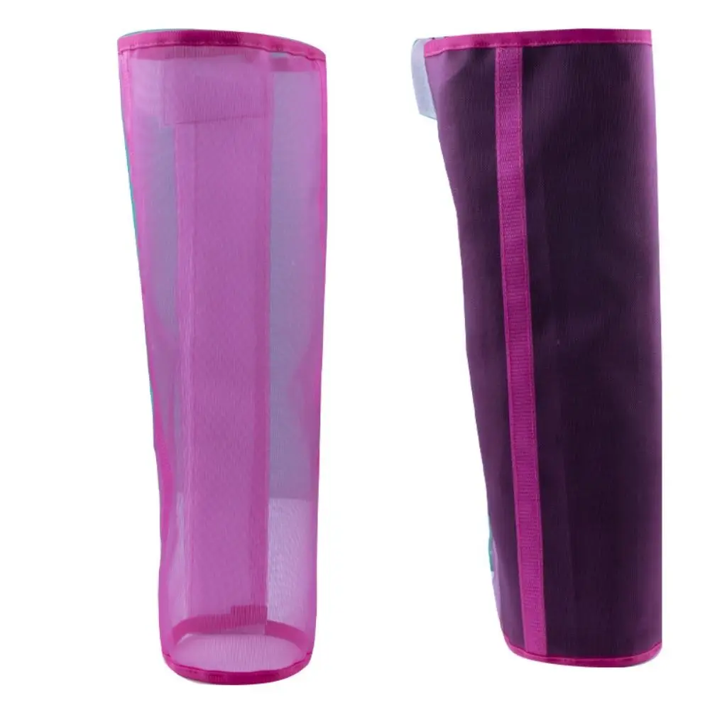 4 قطعة/المجموعة تنفس يطير الأحذية للخيول غرامة شبكة فضفاضة الحصان الأحذية الملونة مريحة الحصان الساق الحرس لوازم الفروسية #3