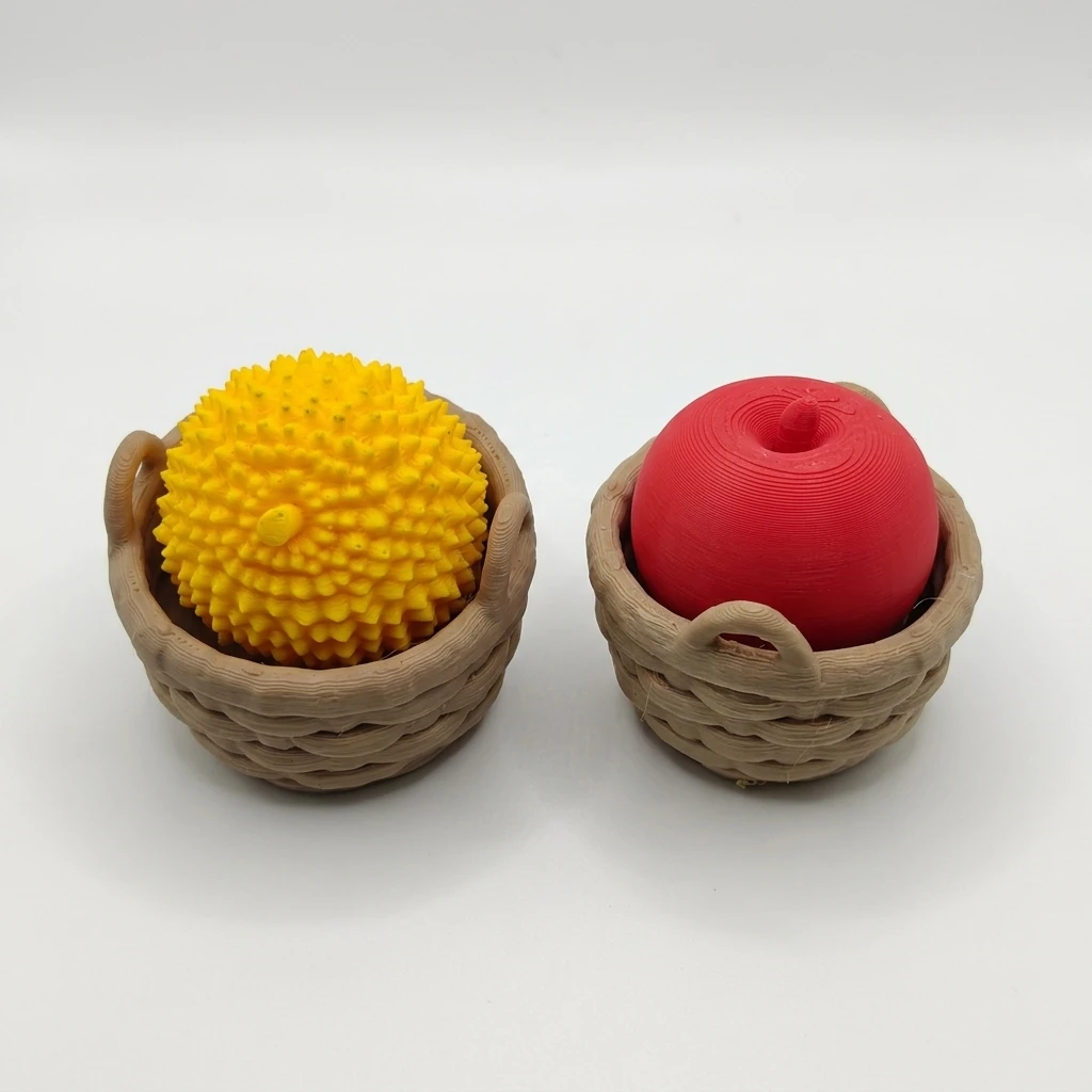 Fruit-themed desktop clicker—a creative, interactive ornament! A remedy for workplace stress, online classes, or anxiety.