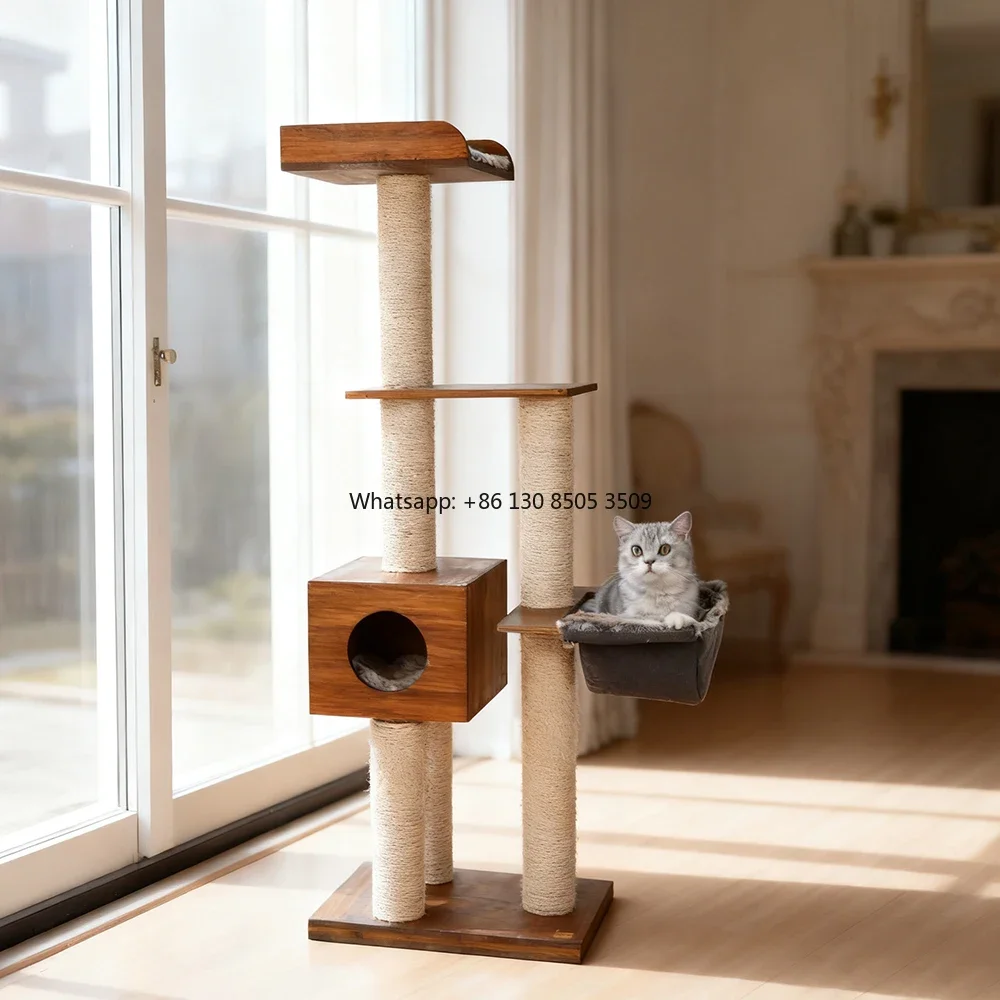Manufacturer Wholesale Sisal Large Cat Tree Luxury