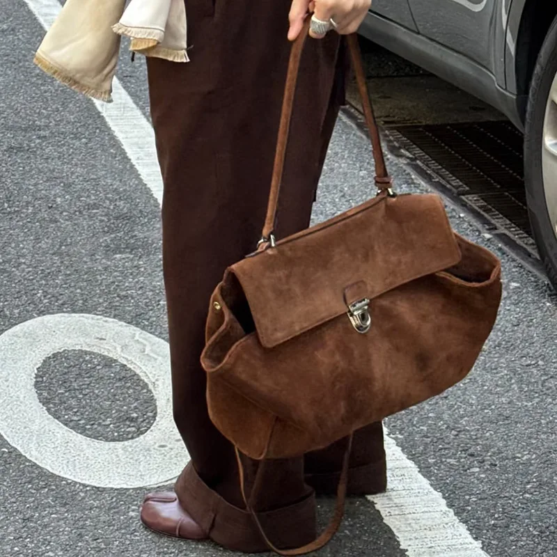 

Matte Leather Large Capacity Handbag Female Underarm Shoulder Bag Fashion Messenger Crossbody Bags for Women Luxury Design Totes