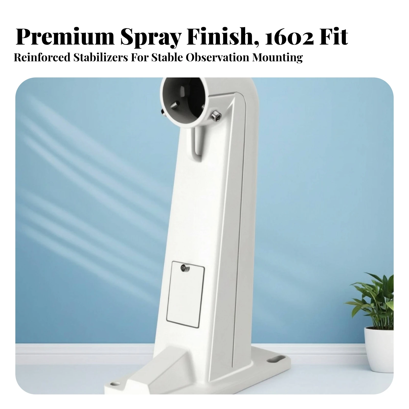Dome Camera Bracket 360-Degree Rotating Surveillance Camera Bracket Hardware Sturdy Long-Lasting for Offices, Warehouses