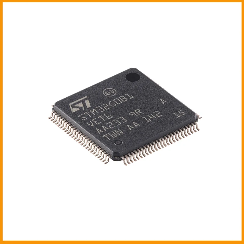 5Pcs/Lot New Original STM32G0B1VET6 STM32G0B1Microcontroller IC 32-Bit Single-Core 64MHz 512KB (512K x 8) FLASH 100-LQFP (14x14)