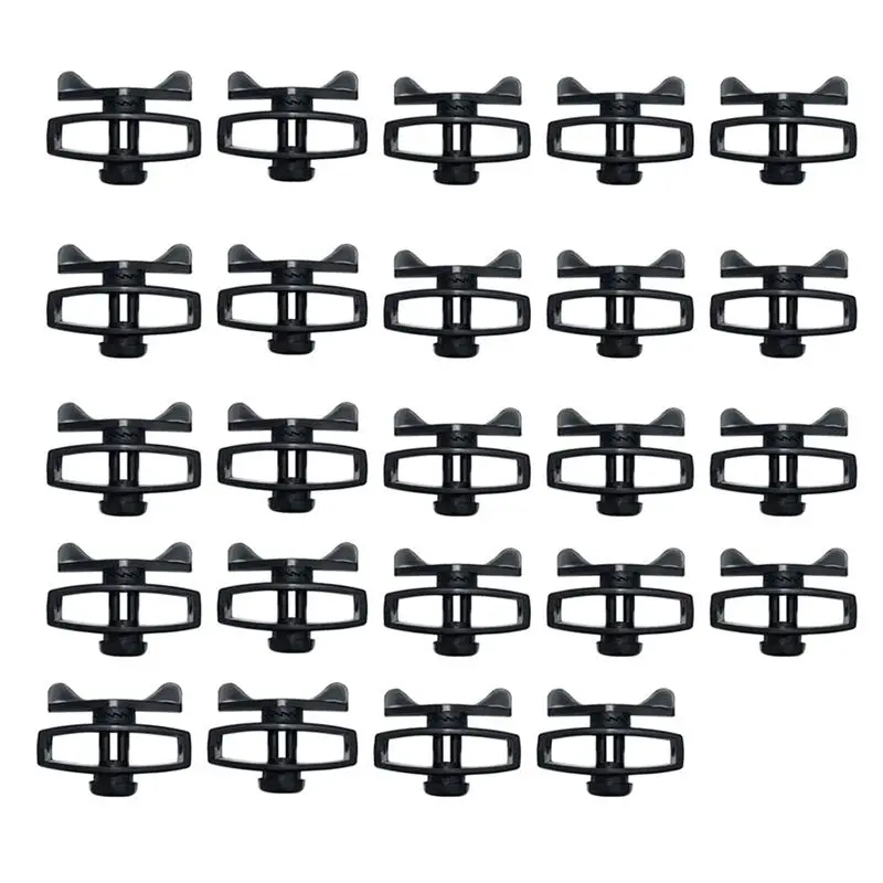 ABVJ-Plastic Electronic Fence Wire Tensioner Livestock Electric Fence Wire Portable Tape Tighteners For Farm Accessories 96Pc