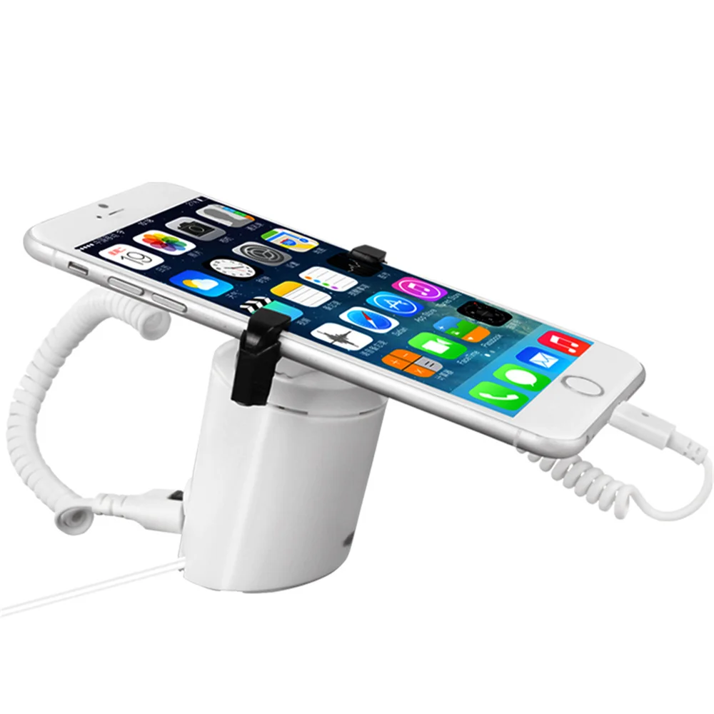 Retail Display Security Solutions for Cell Phone Anti Theft Alarm Stand for Mobile Shops