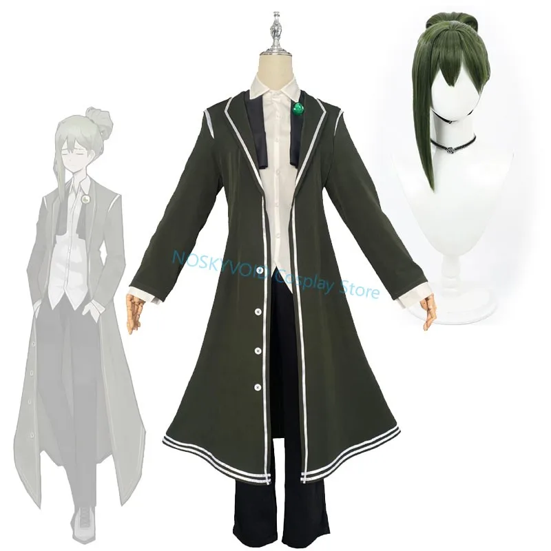 Halloween 2025 Netzach Cosplay Costume Card Strategy Game Library Of Ruina Netzach's Uniform Set Game Exhibition Role Playing