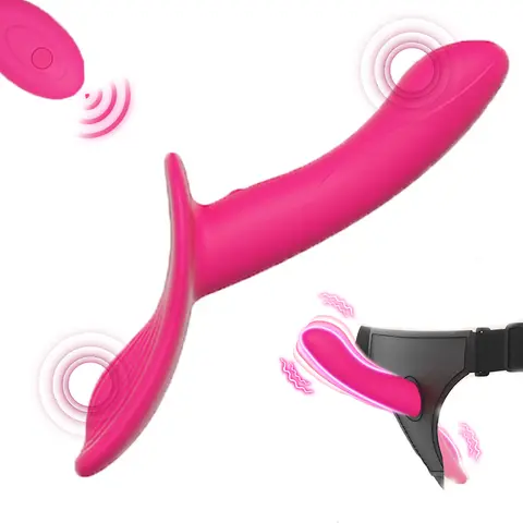 10 modos de vibración, vibradores dobles portátiles para parejas lesbianas, recargables por USB, sin correa, consolador con correa, juguete sexual para adultos.