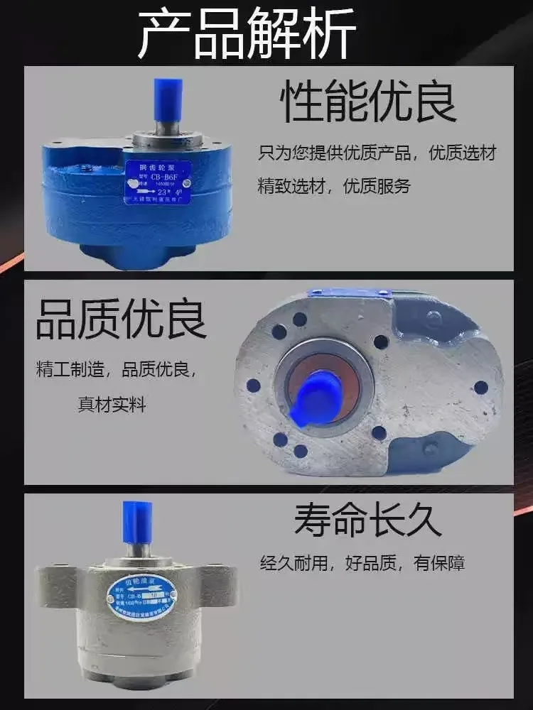 CB-B10/B4/B6/B16/B20/B25/B40/B50/CBB63 เกียร์ปั๊มน้ำมัน XCB-B63/CB-B80