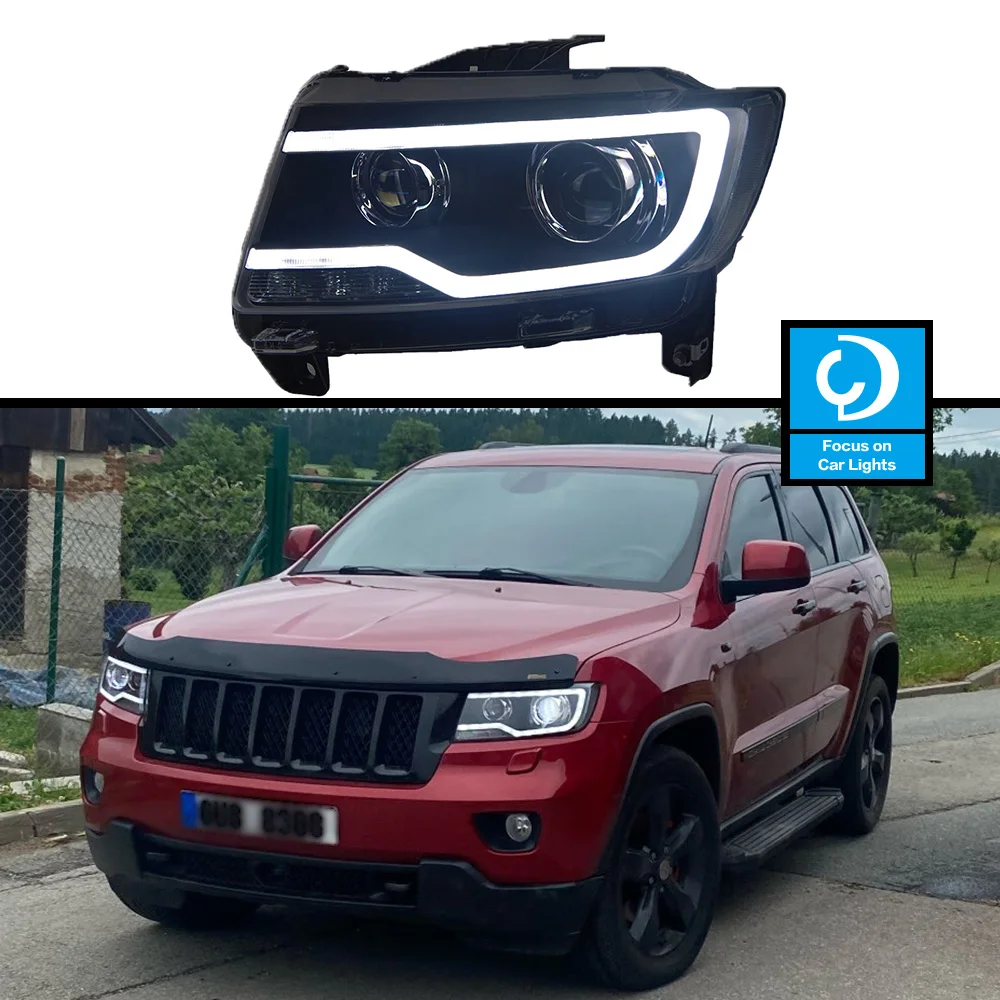 

Автомобильная передняя фара для Jeep Cherokee 2011-2016 дюйма